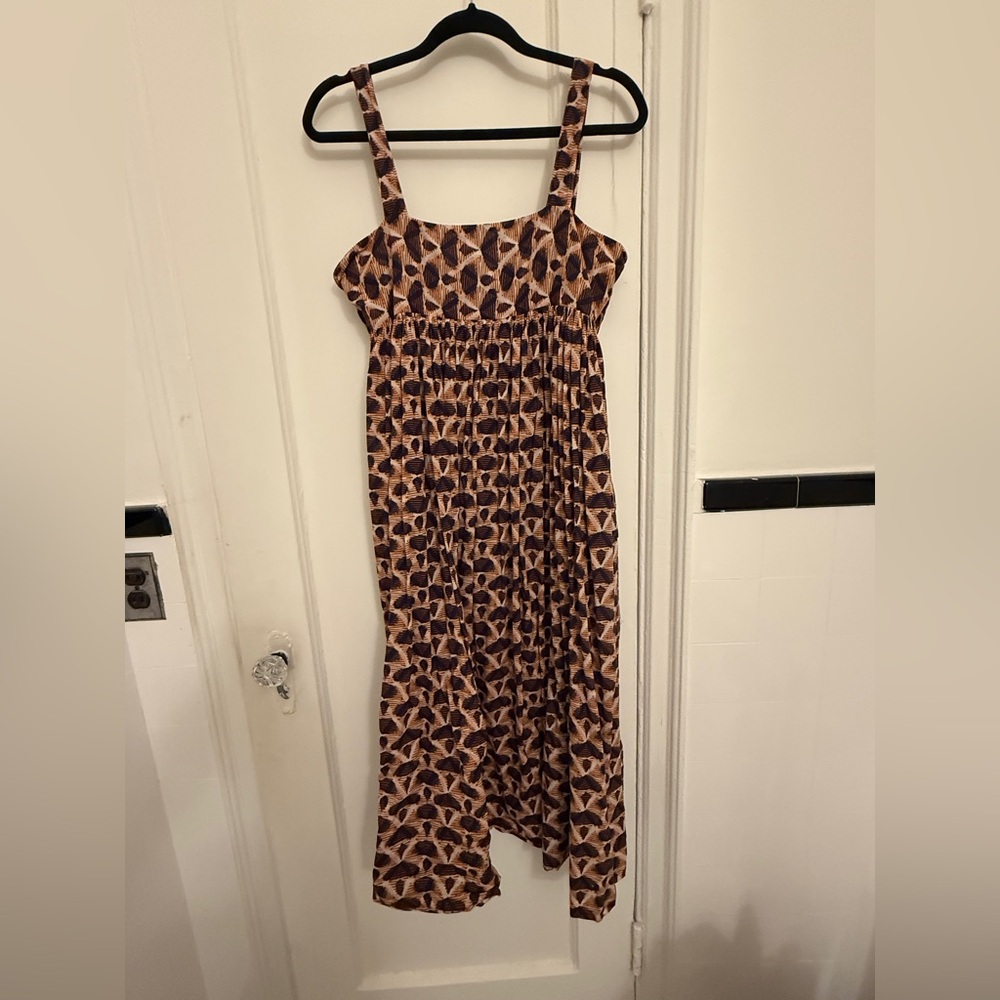 Bellerose Brown Print Dress
